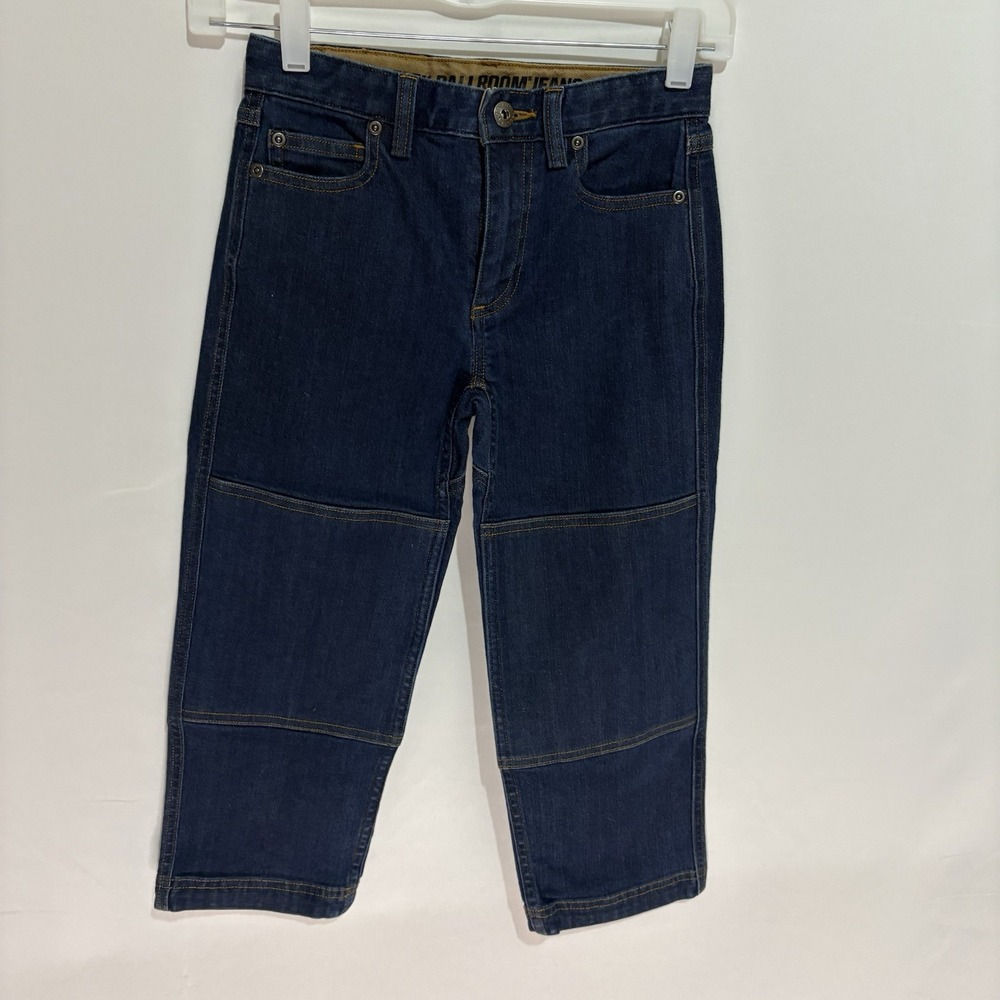 Duluth Trading Co Boys Deal Wash Flex Ballroom Jeans Blue Straight Size 6